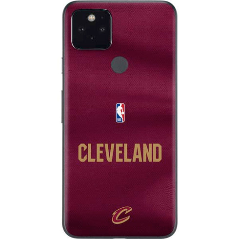 NBA Cleveland Cavaliers Jersey Google Pixel 5 Skin